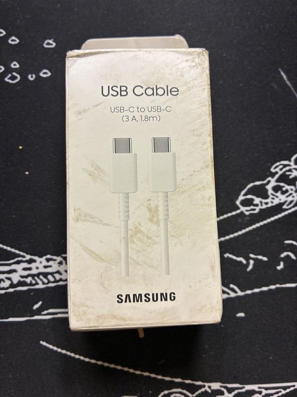 Samsung USB-C to USB-C Cable 3A 1.8m EP-DX310JWEGUS New Other
