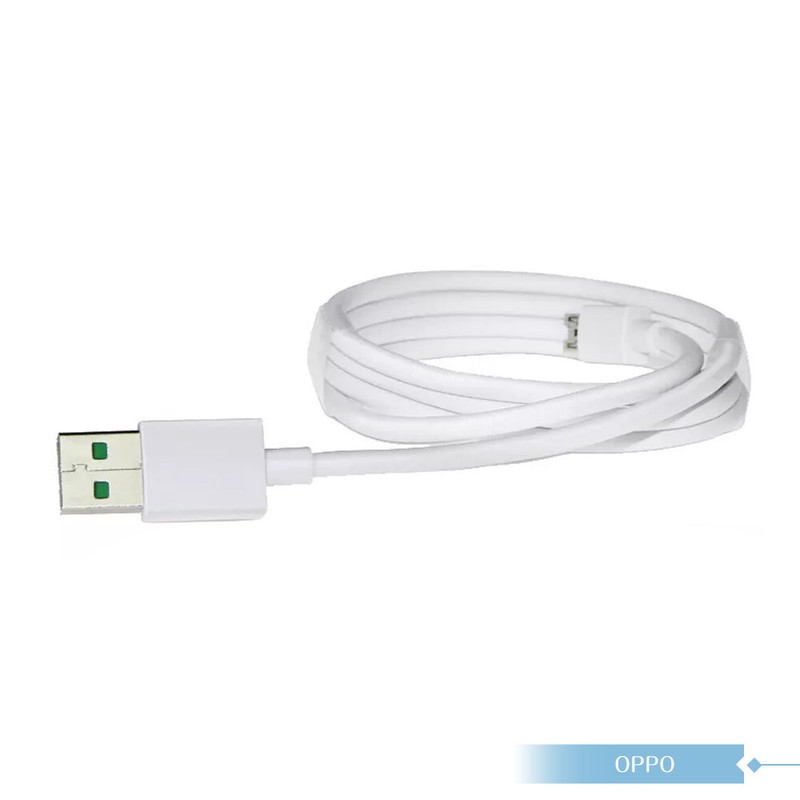 Original OPPO Official VOOC Fast Charging Micro USB Cable 1m (DL118) - White gallery