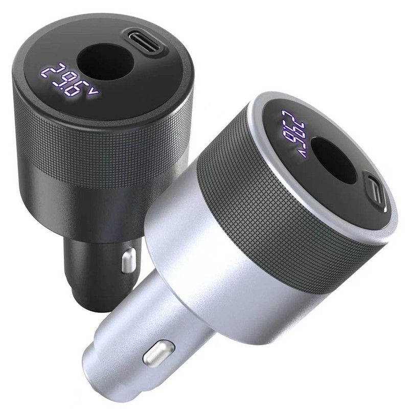100W Car Charger with Digital Display for Starlink 30V 2A Aluminum Housing gallery