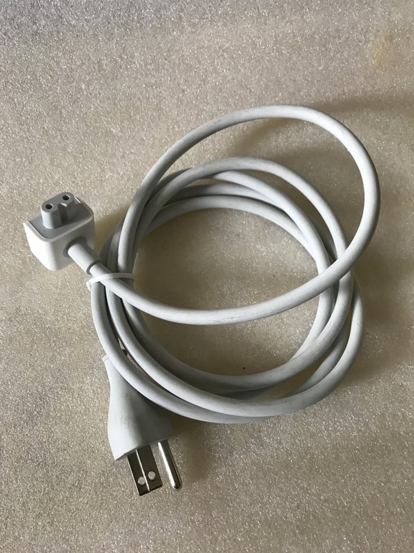 10 Pcs Genuine Apple Power Adapter Extension Cable AC Cord 01 622-0168 2.5A 125V