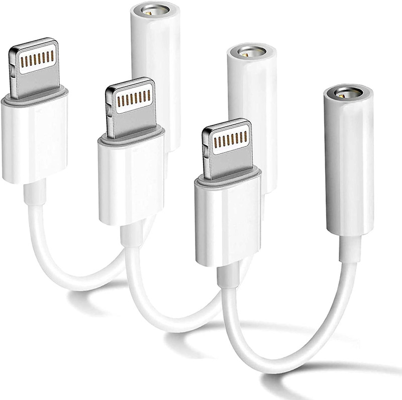 2X iPhone To AUX 3.5mm Audio Headphone Jack Adapter USB C Type C To AUX Cable AU