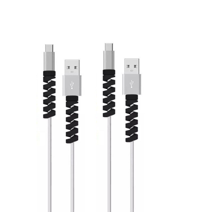6 PCS Charger Cable Saver Protector Headphone USB Cord Charger Cable Protector gallery