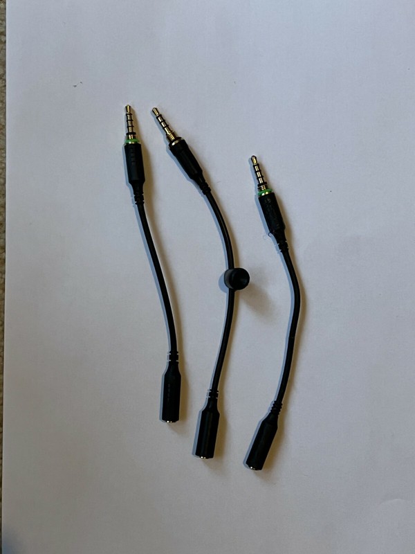 3 Original LifeProof Headphone Adapter Cable for iPhone - SET OF 3 CABLES