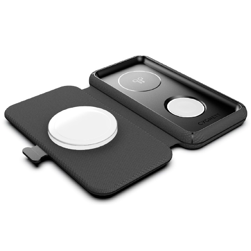 Cygnett MagTravel 3-in-1 Wireless Charger - Black gallery