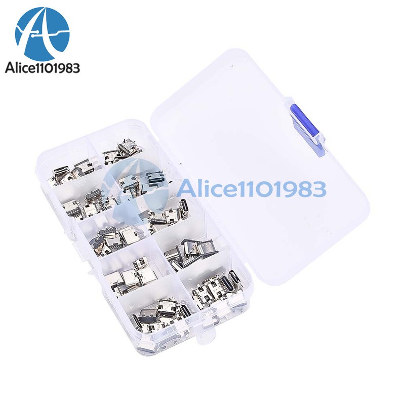 100PCS 10 Specifications TYPE-C Female Socket In-line Patch Socket USB-3.1 gallery