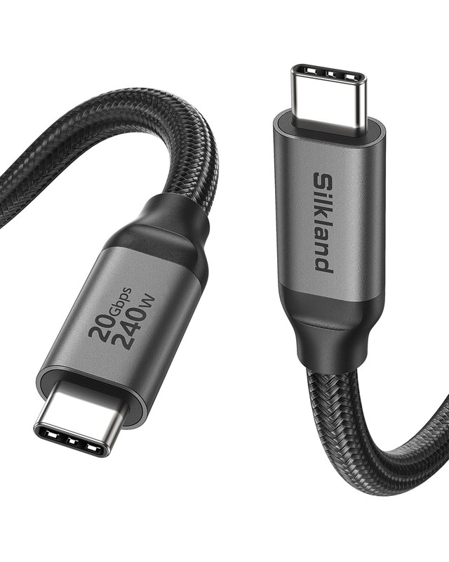 USB C Monitor Display Cable 3.3FT 4K@144Hz/60Hz, 8K USB C 3.2 Gen 2×2 Video C…