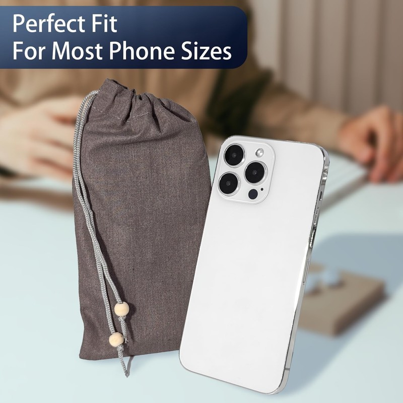 EMF Cell Phone Sleeve fo Phone Pouch, High-Shield EMF Blocking Pouch, 100% Si... gallery