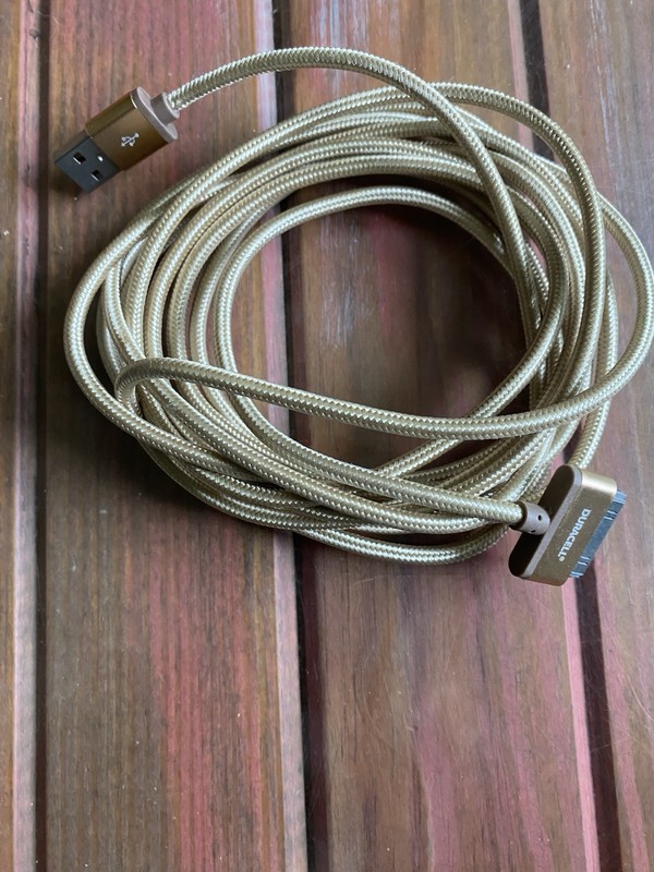 Syntech Braided USB 9 pin cable Gold