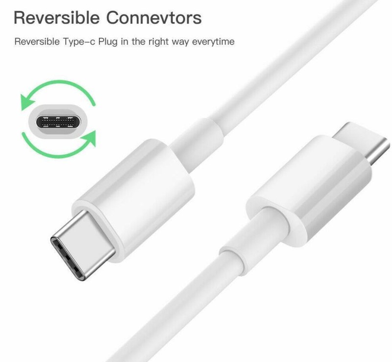 2-Pack 6FT USB-C to USB-C Cable Super Fast Charge Type C Charging Cord Charger gallery