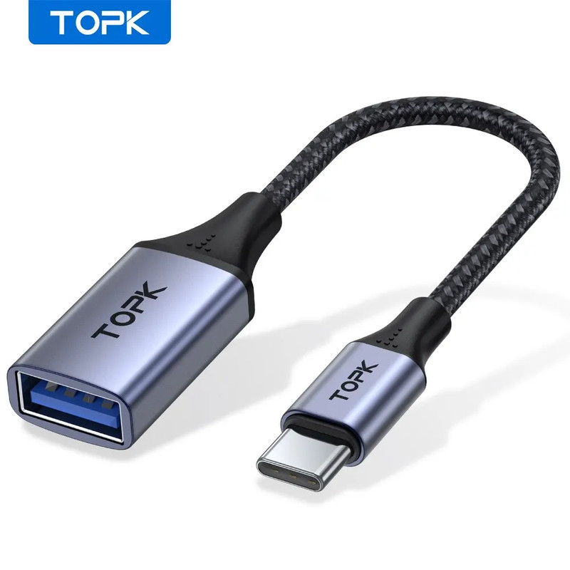USB C to USB a Dapter OTG Cable Type C Male to USB 3.0 2.0 Female Cable for Macb gallery