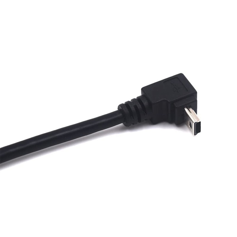 0.3 Meter Mini USB 5 Pin Extension Cable Right Angle Bolt Screw Mount Cord gallery