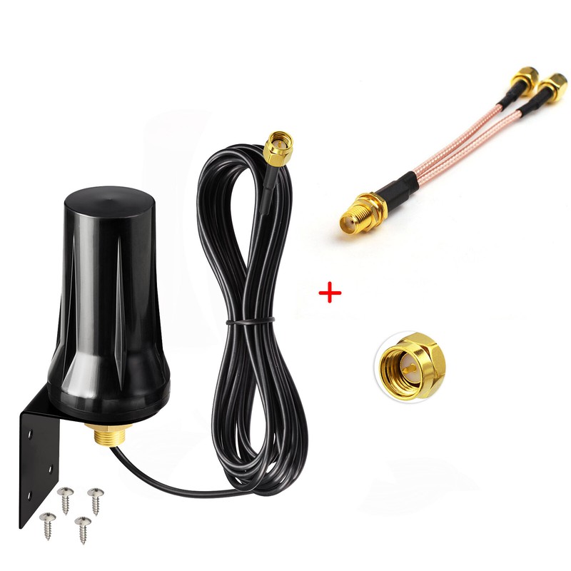4G LTE Fixed Mount Waterproof Antenna MIMO for AT&T Wireless Internet ZTE MF279