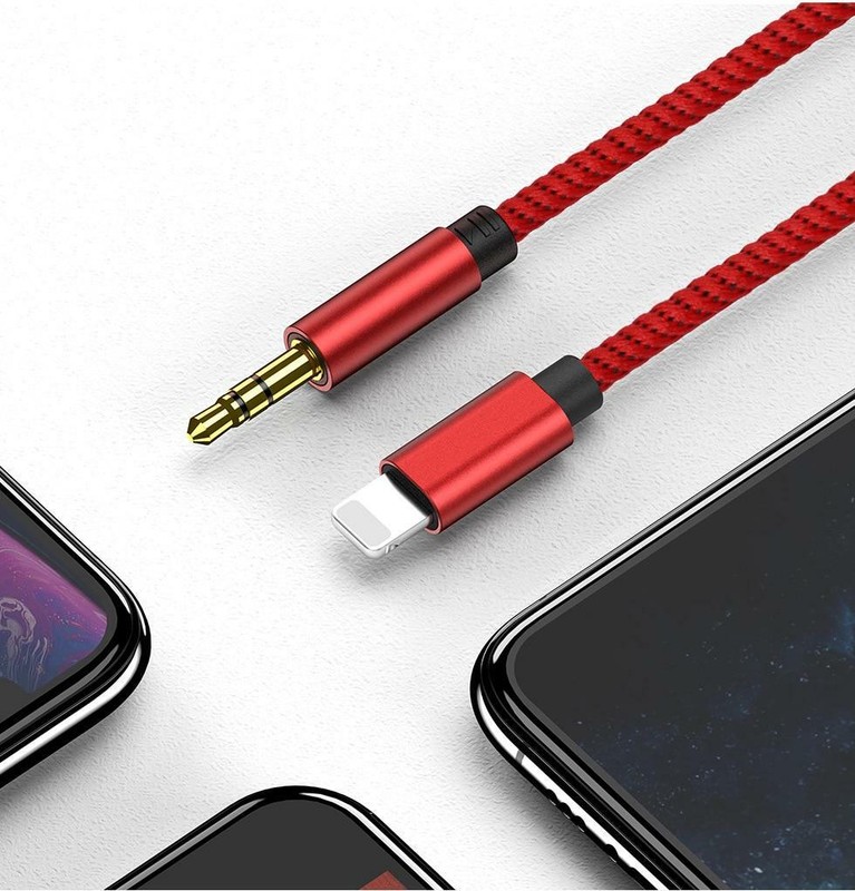 Adapter to 3.5mm AUX Audio Jack Car Adapter Cable Cord For iPhone 7 8 11 X XS XR gallery