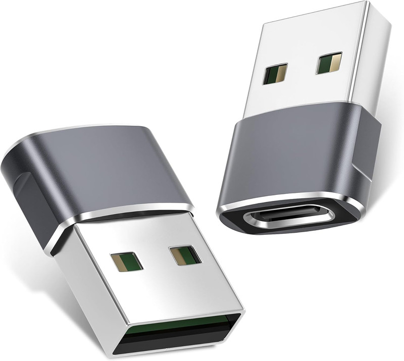 USB to USB C Adapter for Iphone 17 Pro Max,17E 16 15 Charger Adapter gallery