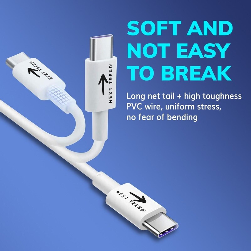 BEST QUALITY USB To Type C Fast Charge 5A Quick Charging Data Cable for Samsung gallery