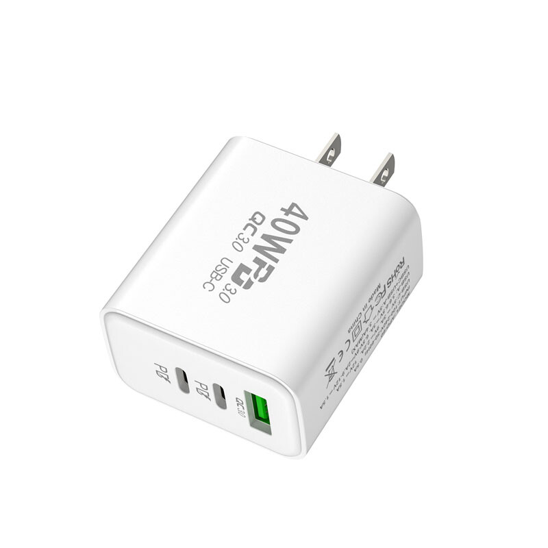 For Samsung Flip6/5/4/3 Fold6 40W USB-C PD QC 3.0 Fast Wall Charger Type C Cable