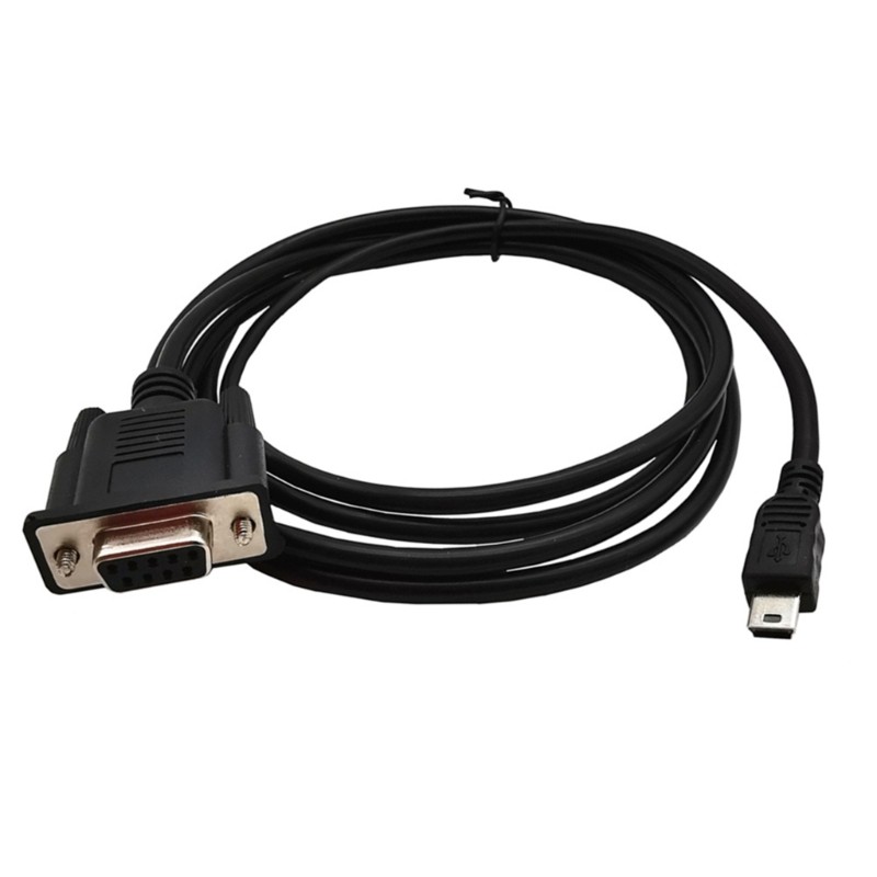 DB9 Female to Mini USB 5Pin Male Data Cable DB9 9pin To Mini USB 5pin Cable