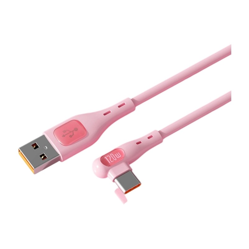 120W 6A USB Cable USB to USB C Cable Type C Fast Charging Silicone Cord Replace gallery
