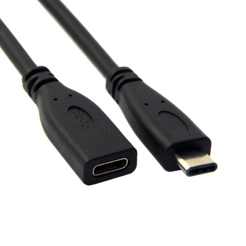 USB Type C Male to Female Extension Extend Data Cable for Laptop Android Phone gallery