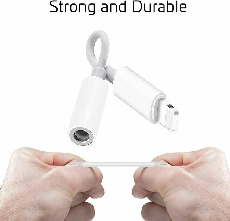 1/2/3X For iPhone to 3.5mm Audio Adapter Headphone Jack Aux For iPhone 13 12 11 gallery