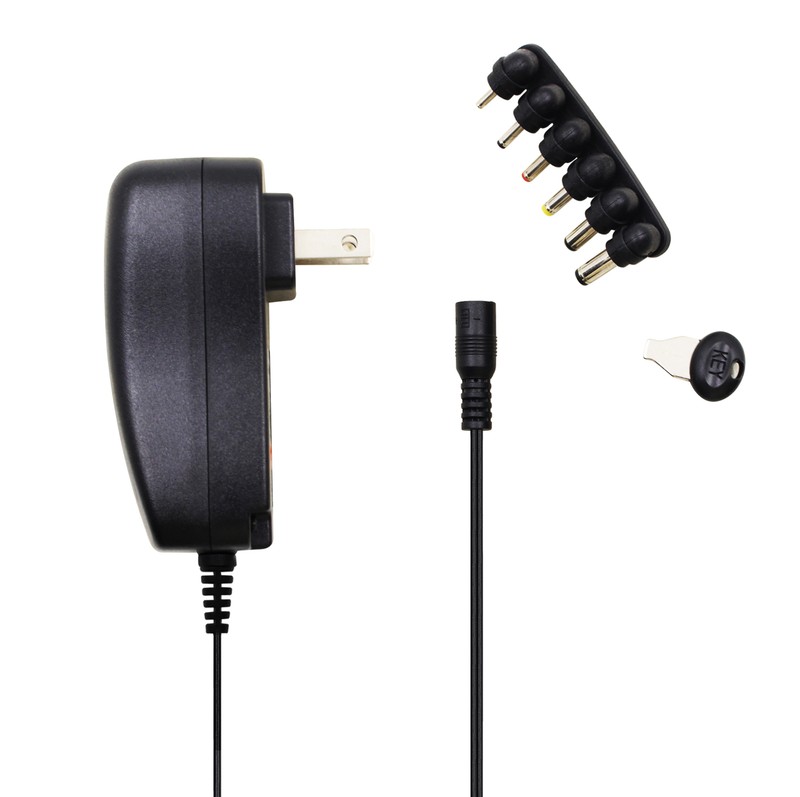 6-Way 500mA max AC to DC Universal Multi Voltage 3V / 4.5V / 6V / 7.5V / 9V / 12 gallery