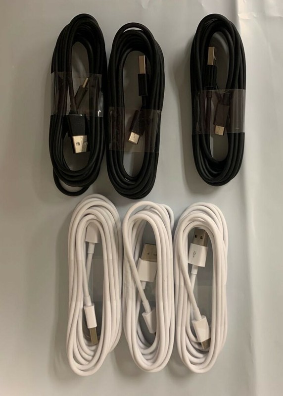 3-Pack 10FT Type C Fast Charging Cable For Samsung Galaxy A02 A32 A42 A52 A72
