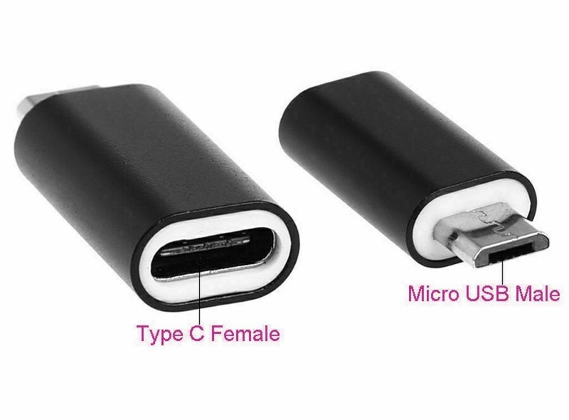 12X Micro Male USB to 3.1 Type C Female Charging & Data Adapter Converter 12 pcs gallery