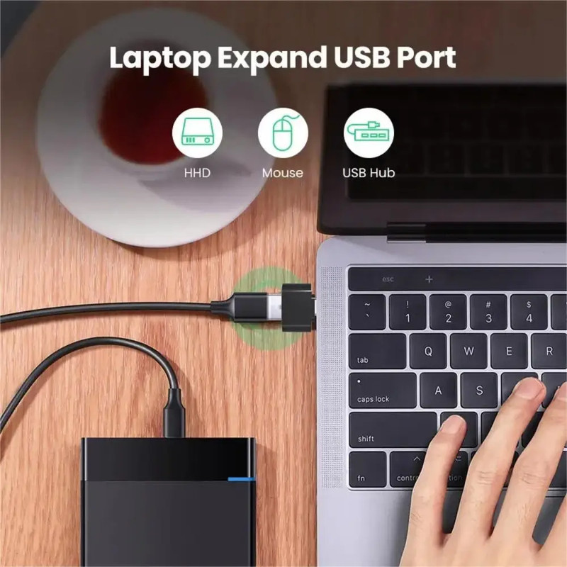 USB Type-C Mini to USB 3.0 Adapter for MacBook Pro, iPad Mini 6, Air gallery