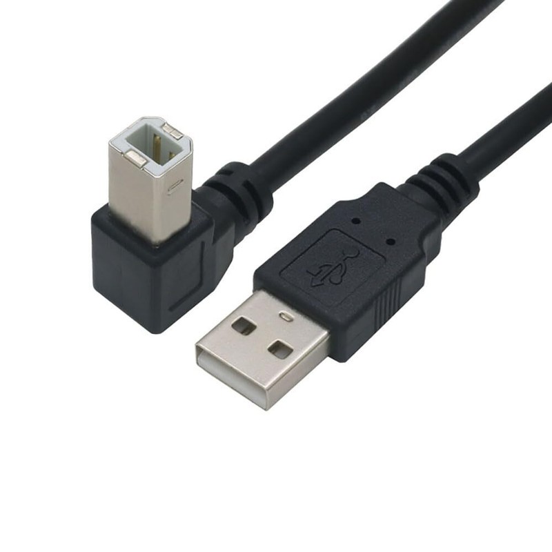 Tivid 59inch USB 2.0 High Speed Printer/Scanner Right Angle Cable USB Printer... gallery