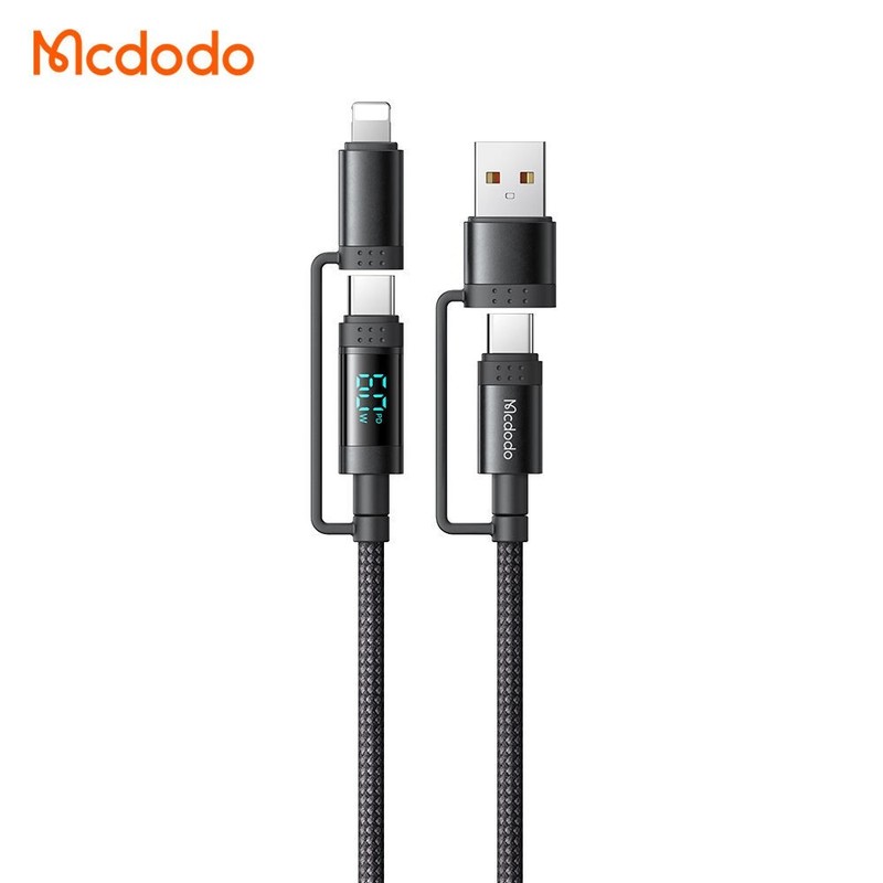 Mcdodo 36W 4 IN 1 60W Travel Data Cable Cord Fast Charging Digital Display Power gallery