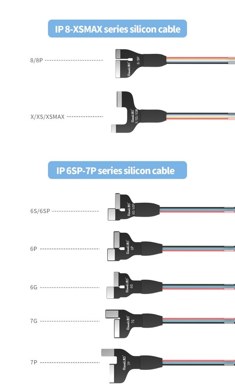 QianLi 7th ToolPlus iPower Pro Max Line DC Power Control Test Cable for iPhone gallery