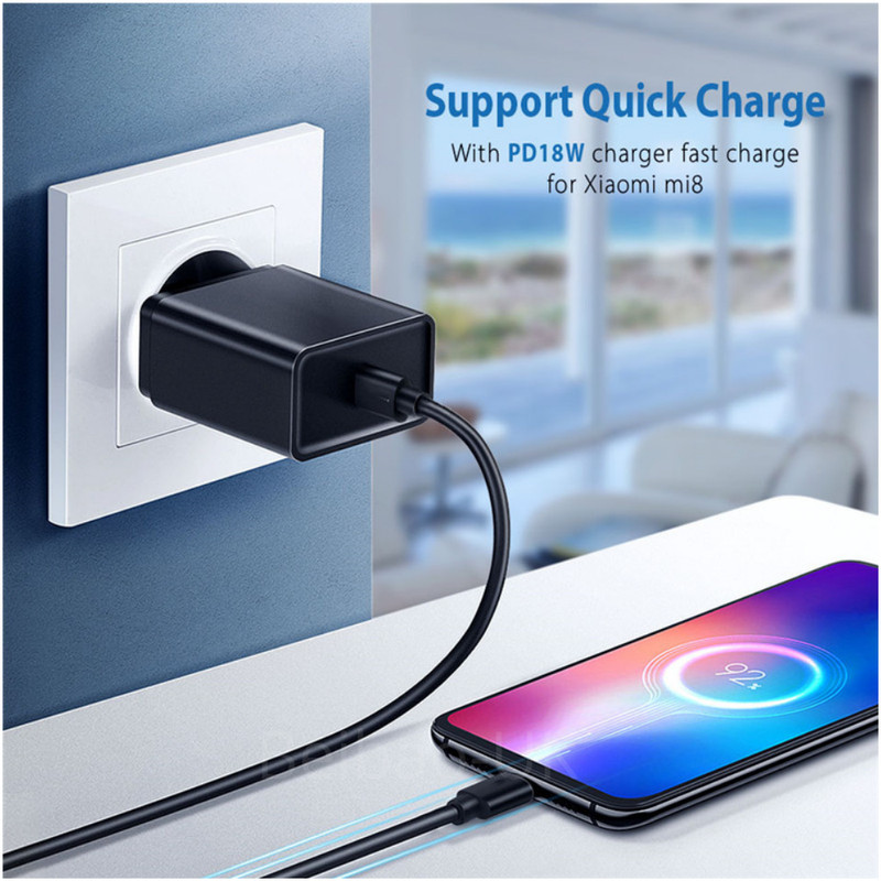 6 Pack Type USB-C Cable PD Fast Charger 3FT For Samsung S20 S22 iPhone 15 16 Pro gallery