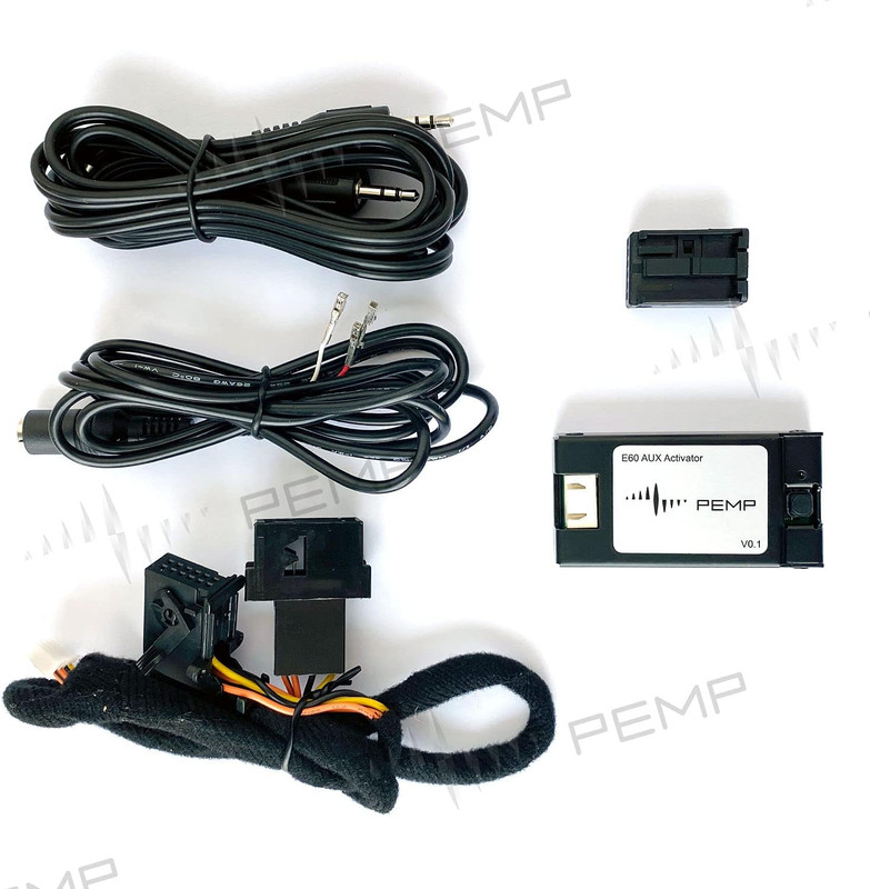 PEMP E60 Aux Activator Adapter Open the Aux Audio of the Original Car for BMW E6 gallery