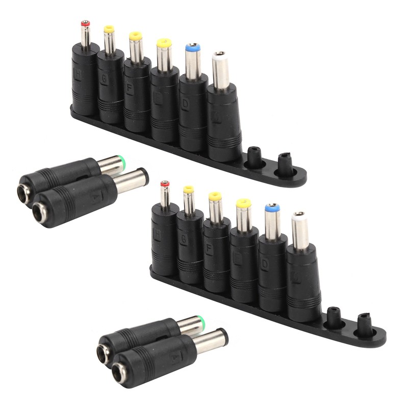 2Pcs USB To DC Cable 11 In 1 Power Cord Interchangeable Plug Connector Computer gallery