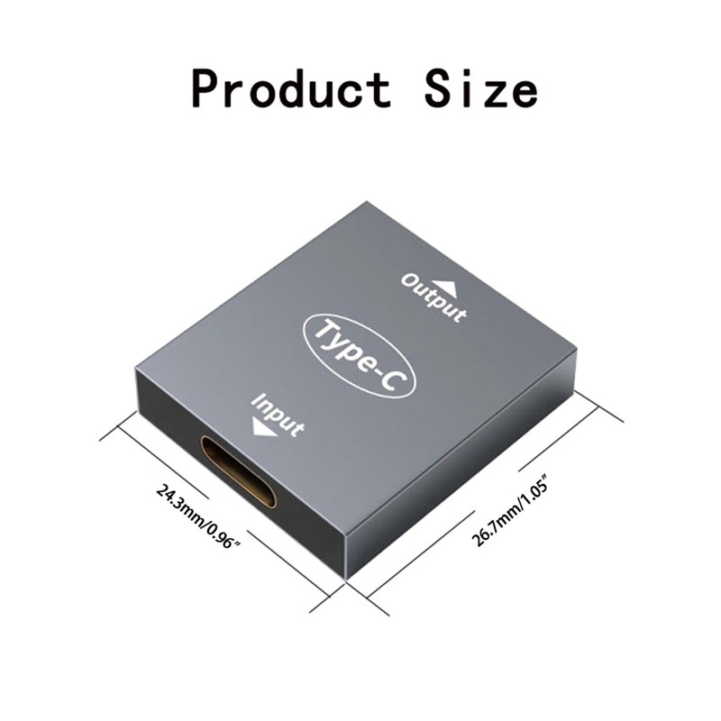 USB C Female to USB C + USB 3.0 Female Convtertor for Smartphone Tablet gallery