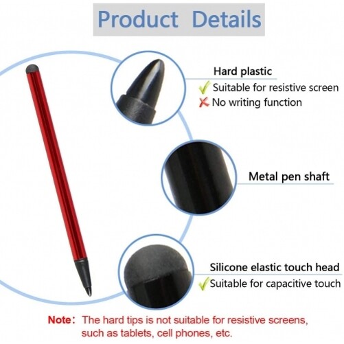 For Galaxy Tab Active 2/3/4/Pro Capacitive & Resistive Stylus Pen Touch Compact gallery