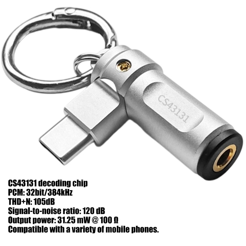 Premium Headphone 3.5mm to USB C Converter Durability Materials Adapter gallery