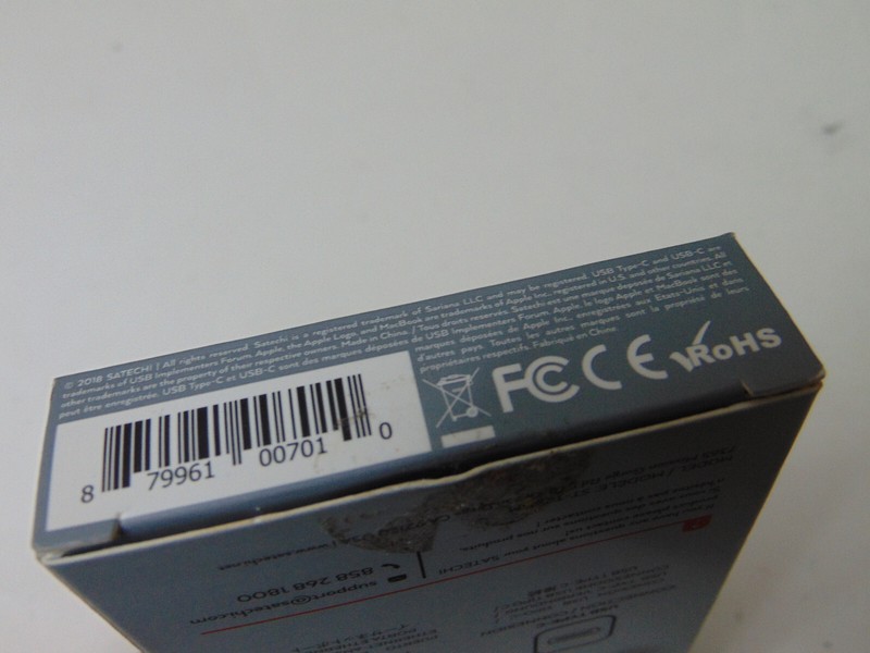 Satechi Mac Access USB-C to Ethernet Adapter in Original Retail Box -Works Great gallery