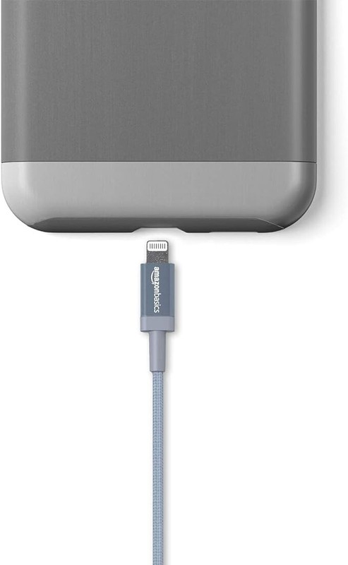 Amazon Basics USB-A to 6 foot Fast Charging Charger Cable, Nylon Braided Cord gallery