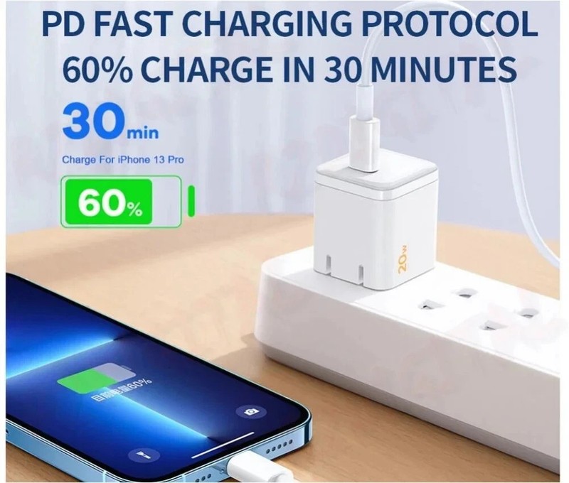 iPhone Light-ning to USB MFi Cable 1Mt iPad Charger Fast Charging iPod gallery