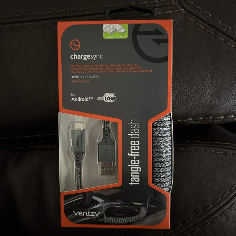 NEW CHARGESYNC TANGLE FREE DASH CHARGESYNC CABLE FAST SHIPPING!
