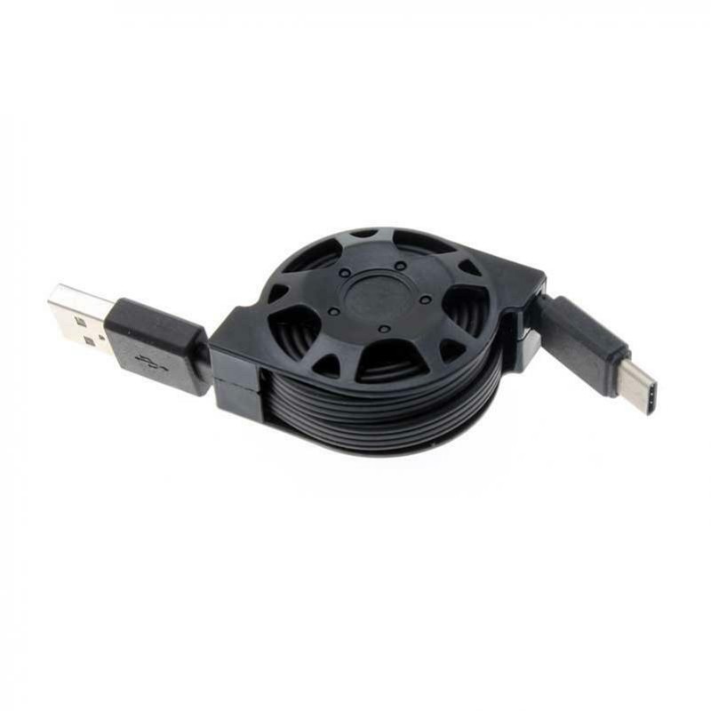 Google Pixel 2 3 3a 4 XL - USB CABLE RETRACTABLE TYPE-C CHARGER POWER CORD USB-C gallery
