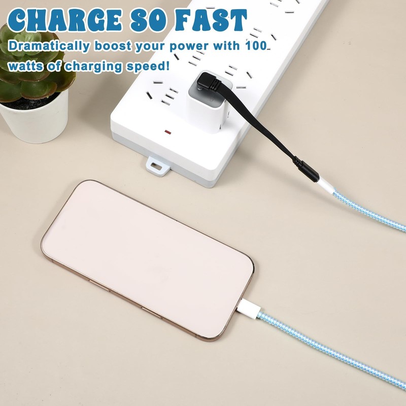 2Pack 90 Degree USB C Extension Cable, 4Inch/10CM Short Right Angle USB C Mal... gallery