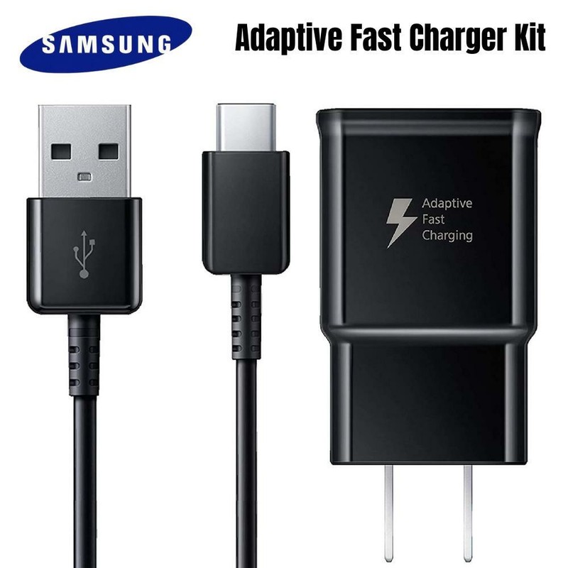2Pack For Samsung Adaptive Fast Charge USB Type C Cable Wall Block Power Adapter gallery