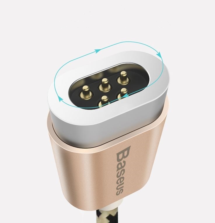 iPhone 12/11/X/8/7/6/5 Apple 3 Ft/1M Magnetic 8 Pin to USB Braided Charger Cable gallery