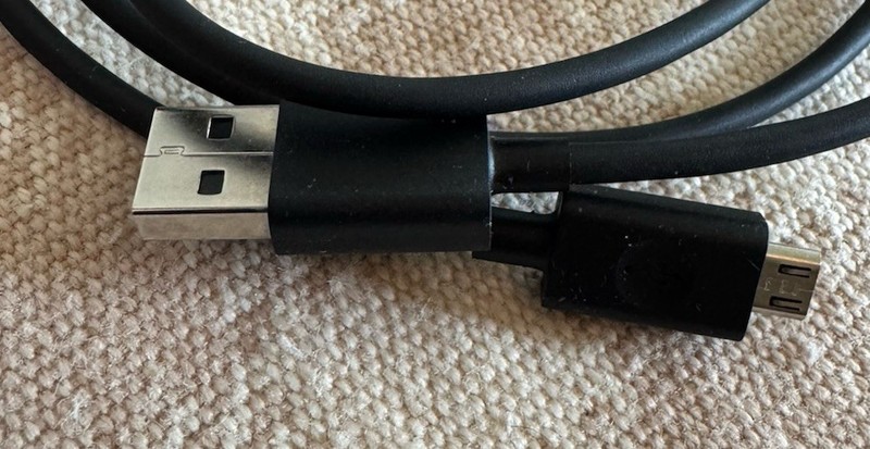 Micro USB Charger Sync Cable Android Micro USB Male to USB 2.0 Male 39 in. Black gallery