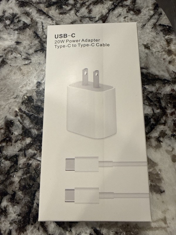 Fast Charger 20W Cable and Power Adapter