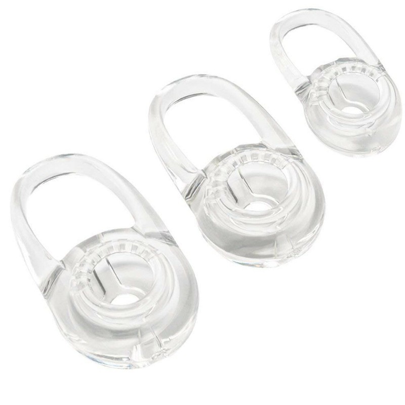 6 Clear Small Medium Large Eargels for PLANTRONICS Discovery 925 975 Wireless... gallery