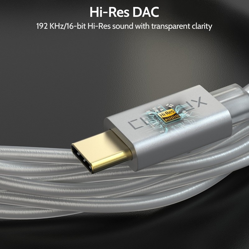 USB Type C To 0.78mm 2Pin IEM Cable Detachable Boom MIC 4 FT gallery