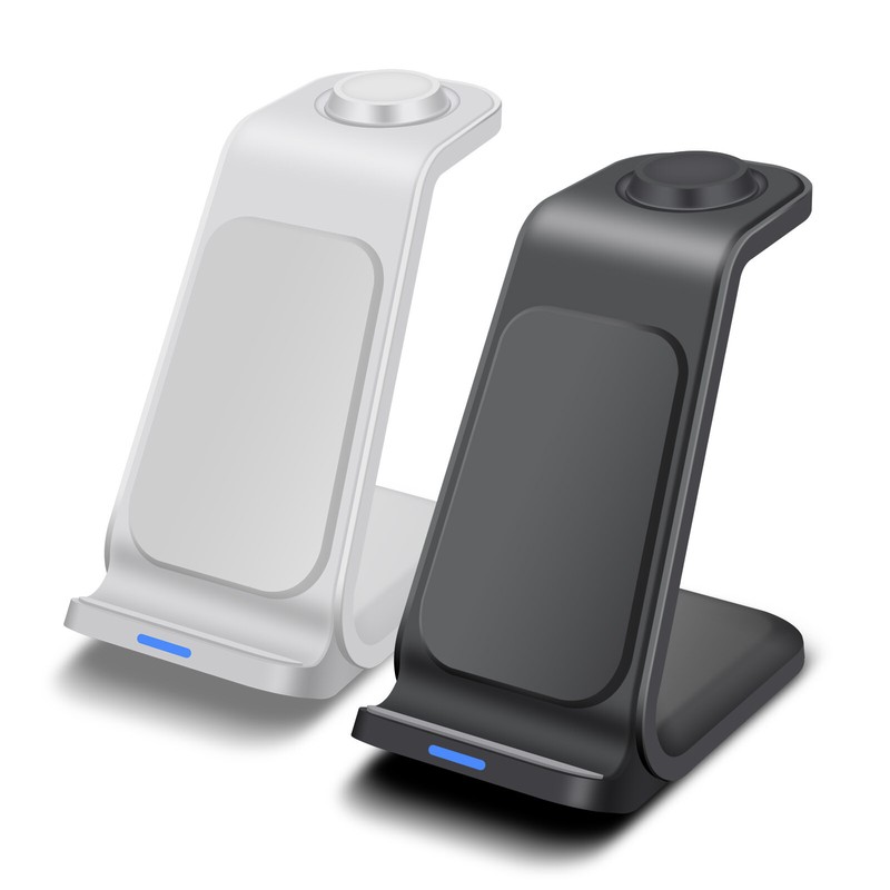 3in1 Fast Wireless Charger Dock Station For Samsung Galaxy S25 S24 Note9 Watch 7 gallery